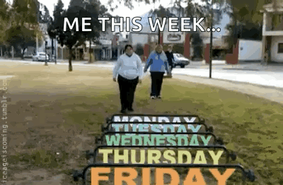Mondays Trying GIF. This 400 x 262 animated GIF is part of our looks like i picked the wrong week collection. Related themes include life. Created by…