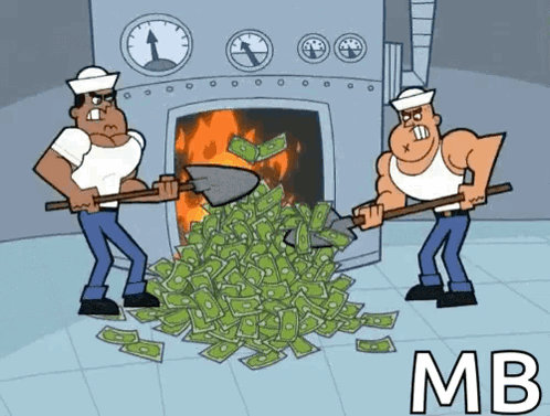 Money Burning GIF. This 498 x 377 animated GIF is part of our joker burning money collection. Related themes include money. Created by hgrounds1914. View…