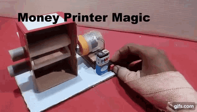 Money Printer Magic GIF