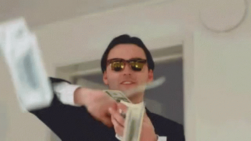 Money Rain Cash GIF