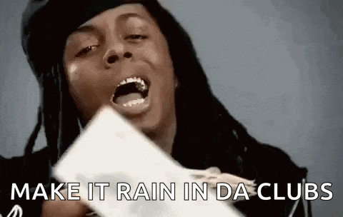 Money Rain GIF