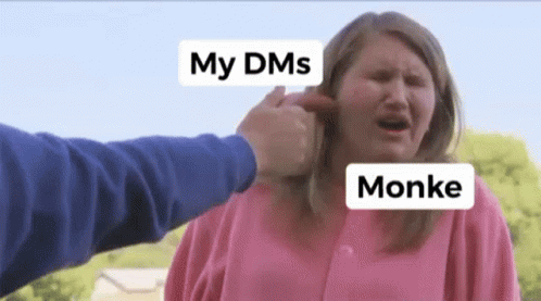 Monke Dm Stop Dming Me GIF. This 498 x 277 animated GIF is part of our sausage face collection. Created by 00Monke. View the original animation, share it…