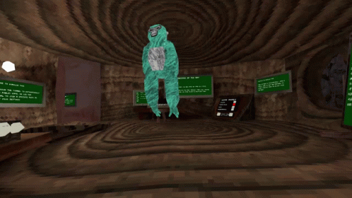 Monke GIF. This 498 x 280 animated GIF is part of our gorilla tag collection. Created by Ryznn. View the original animation, share it, or browse related GIFs.