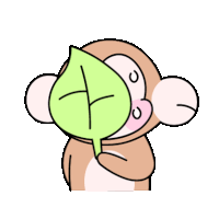 Monkey Animal Sticker
