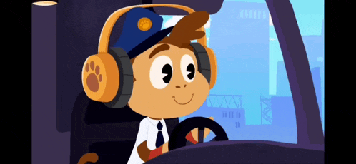 Monkey Bus GIF