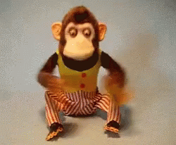 Monkey Cymbals GIF
