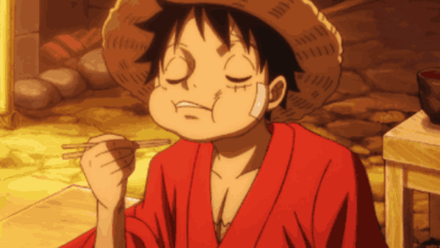 Monkey D Luffy Uhm GIF