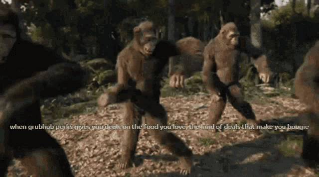 Monkey Grubhub Owo GIF