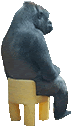 Monkey Mmm Monke Sticker