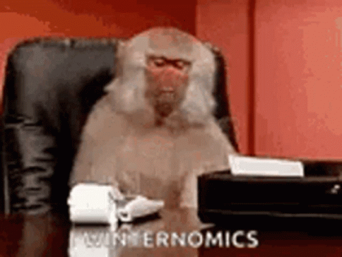 Monkeytyping Clint GIF. This 498 x 375 animated GIF is part of our contabilidad collection. Related themes include winter. Created by harrywinston. View the…