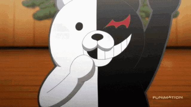 Monokuma Money GIF