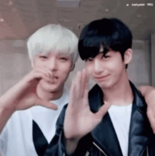 Monsta X Reaction GIF