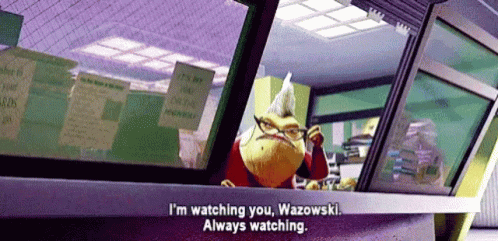 Monsters Inc Im Always Watching You Wizowski GIF. This 498 x 241 animated GIF is part of our terminaste los deberes collection. Created by LornasLove. View…