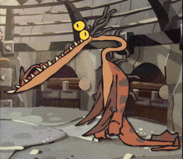 Monstrous Nightmare Griddy GIF