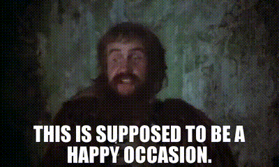 Monty Python And The Holy Grail Happy Occasion GIF. This 400 x 240 animated GIF is part of our monty python holy grail collection. Related themes include…