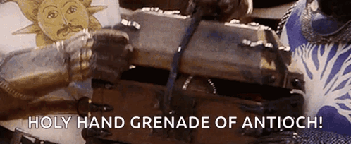 Monty Python And The Holy Grail Open GIF. This 498 x 204 animated GIF is part of our monty python and the holy grail collection. Created by jillstavig. View…