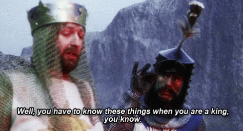 Monty Python And The Holy Grail You Have To Know These Things GIF. This 498 x 268 animated GIF is part of our monty python holy grail collection. Related…