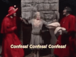 Monty Python Confess GIF