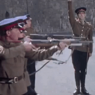 Monty Python Execution GIF. This 320 x 320 animated GIF is part of our firing squad collection. Related themes include monty python. View the original…