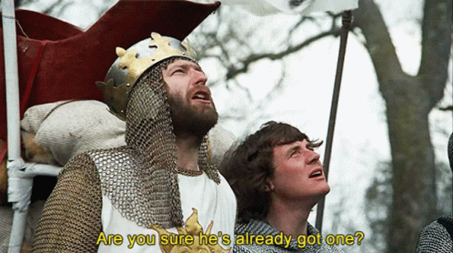 Monty Python Holy Grail GIF. This 498 x 278 animated GIF is part of our monty python holy grail collection. Related themes include monty python. Created by…