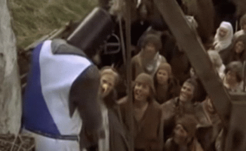 Monty Python Monty Python And The Holy Grail GIF. This 498 x 305 animated GIF is part of our monty python holy grail collection. Related themes include…