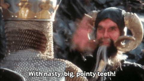 Monty Python Monty Python And The Holy Grail GIF. This 480 x 270 animated GIF is part of our monty python holy grail collection. Related themes include…