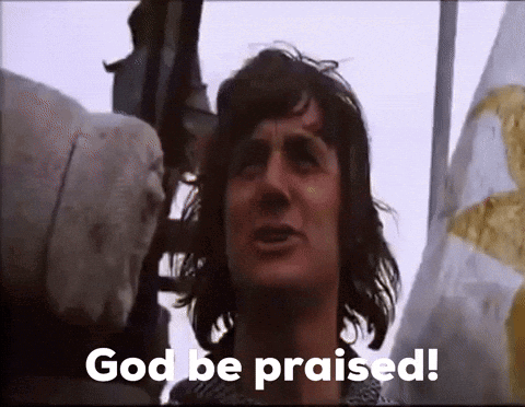 Monty Python Monty Python And The Holy Grail GIF. This 480 x 372 animated GIF is part of our monty python and the holy grail collection. Related themes…