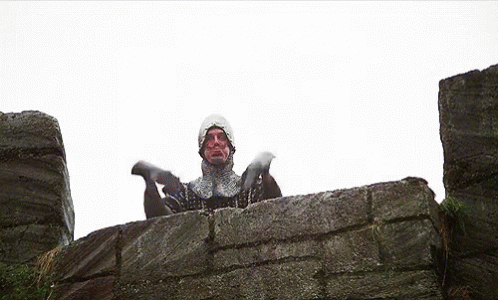 Monty Python The Holy Grail GIF. This 498 x 300 animated GIF is part of our i fart in your general direction collection. Related themes include monty…