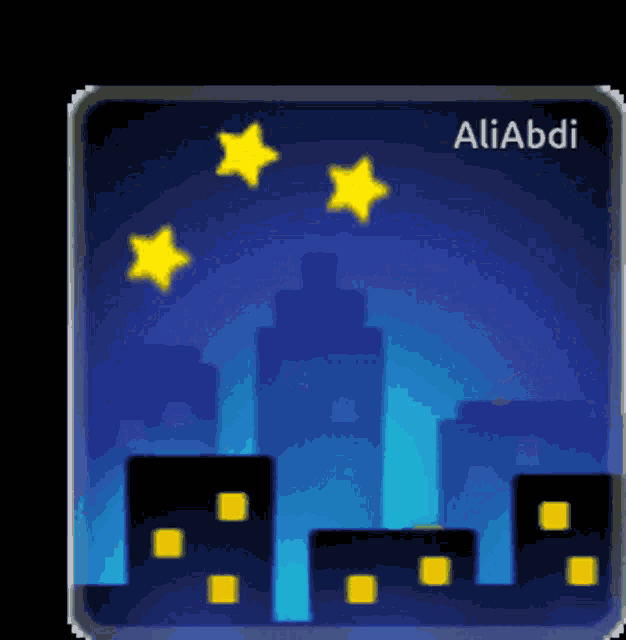 Moon Stars GIF