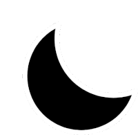 Moon Sticker