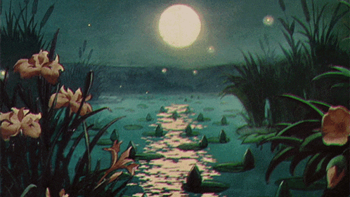 Moon Water GIF