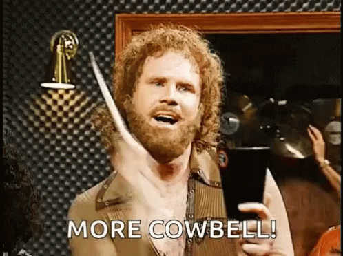 More Cowbell Cowbell GIF. This 498 x 372 animated GIF is part of our more cowbell collection. Related themes include reaction. Created by KellySwan. View…