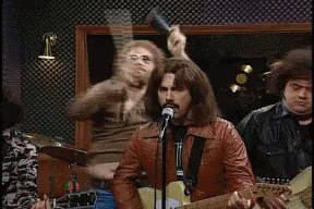 More Cowbell GIF. This 288 x 192 animated GIF is part of our more cowbell collection. View the original animation, share it, or browse related GIFs.