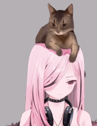 Mori Calliope Cat GIF
