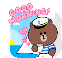 Morning Sticker