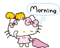 Morning Sticker
