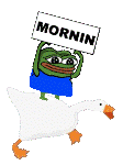 Morningoose Frog Sticker