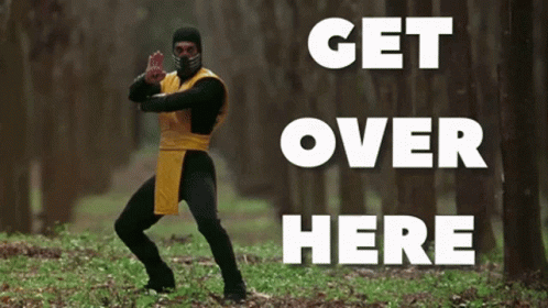 Mortal Kombat Get Over Here GIF. This 498 x 280 animated GIF is part of our scorpion get over here collection. Related themes include get over here. Created…