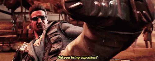Mortal Kombat Johnny Cage GIF. This 498 x 196 animated GIF is part of our mortal kombat x collection. Related themes include cupcake. Created by…