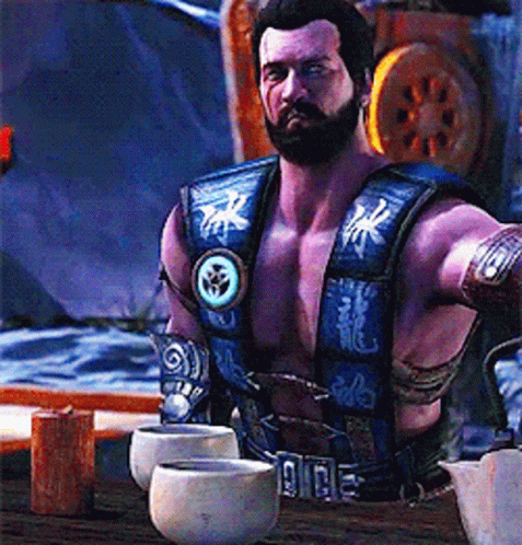 Mortal Kombat Kuai Liang GIF. This 477 x 498 animated GIF is part of our mortal kombat x collection. Related themes include tea. Created by masoncarr2244…