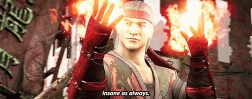 Mortal Kombat Liu Kang GIF. This 498 x 196 animated GIF is part of our mortal kombat x collection. Related themes include crazy. Created by masoncarr2244…