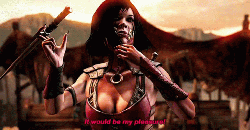 Mortal Kombat Mileena GIF. This 498 x 258 animated GIF is part of our mortal kombat x collection. Related themes include my pleasure. Created by…