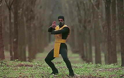 Mortal Kombat Scorpion GIF. This 428 x 268 animated GIF is part of our scorpion get over here collection. Related themes include come here. View the…
