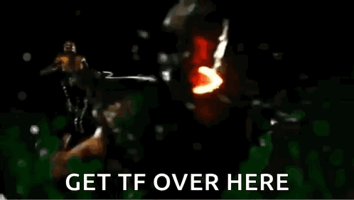 Mortal Kombat Scorpion Mortal Kombat GIF. This 498 x 282 animated GIF is part of our scorpion get over here collection. Related themes include explosion…