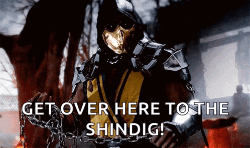 Mortal Kombat Scorpion GIF. This 498 x 295 animated GIF is part of our scorpion get over here collection. Created by ChrisJabb21. View the original…