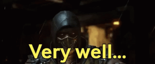 Mortal Kombat Very Well GIF. This 498 x 206 animated GIF is part of our mortal kombat x collection. Created by masoncarr2244. View the original animation…