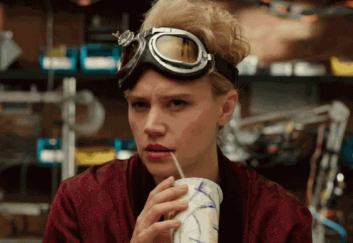 Movies Ghostbusters GIF. This 498 x 343 animated GIF is part of our kate mckinnon ghostbusters collection. Related themes include smile, wink. Created by…