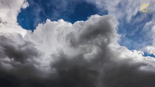Moving Clouds World Meteorological Day GIF