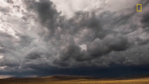 Moving Clouds World Meteorological Day GIF