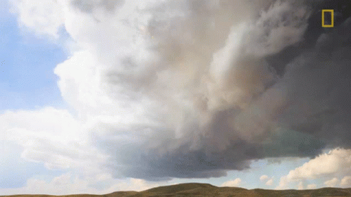 Moving Clouds World Meteorological Day GIF